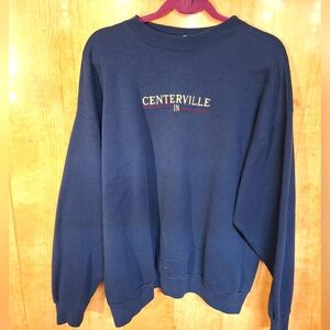 Navy Blue Men's Sweater